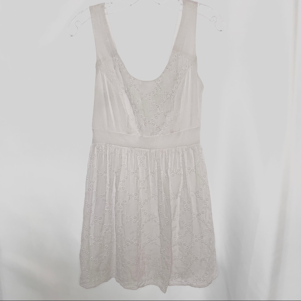 B. Darlin White Eyelet Dress